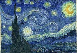 Vincent Van Gogh's painting - 'Starry Night'